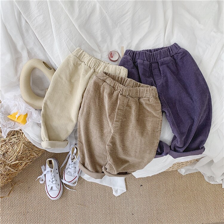 Children's Pants Boys and Girls Wear Baby Autumn Small Children's Casual Sports Pants