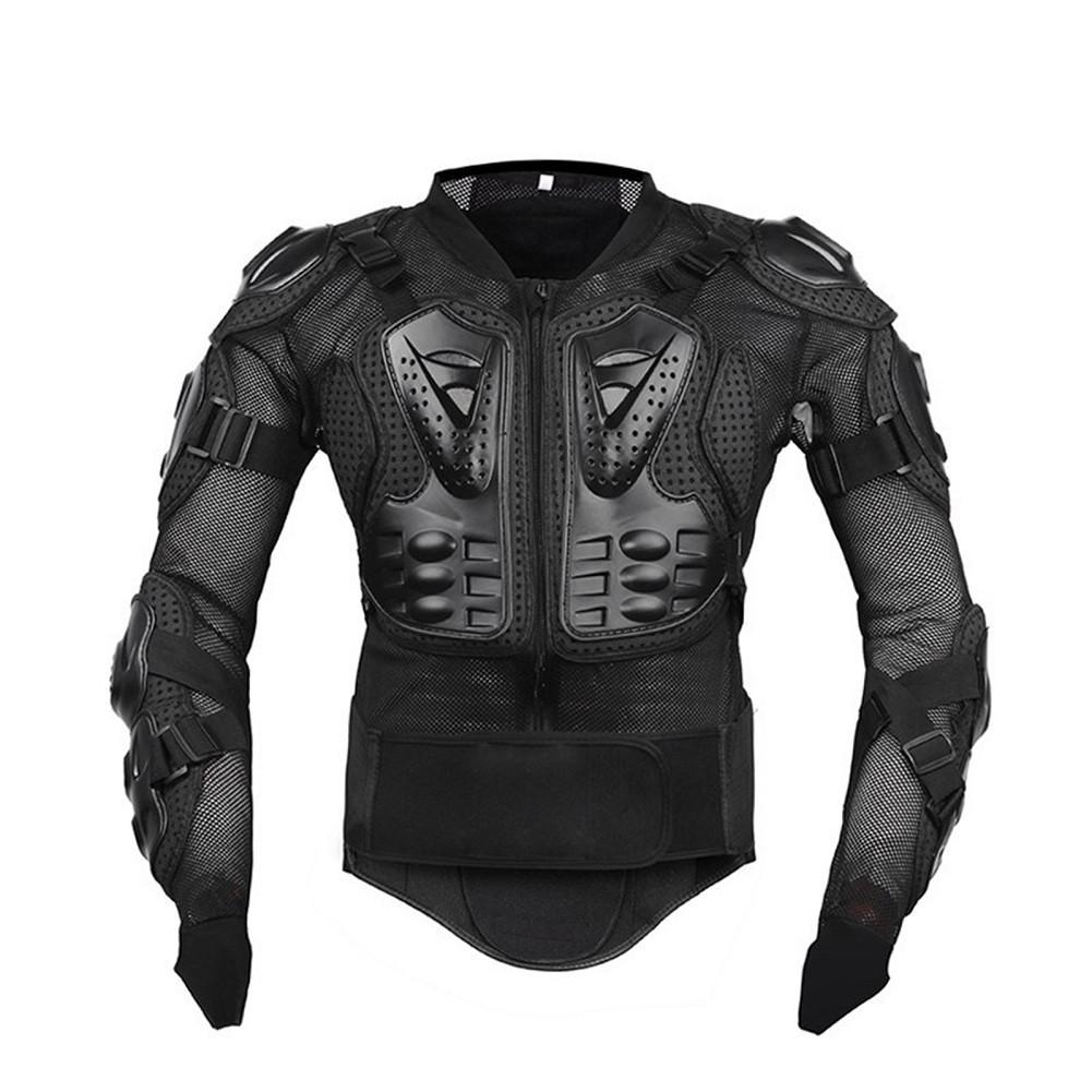 Motorcycle Armor Jacket Motorcycle Armor Vest Chest Gear Parts Protective Shoulder Hand Joint Protection Accessories: Black / M