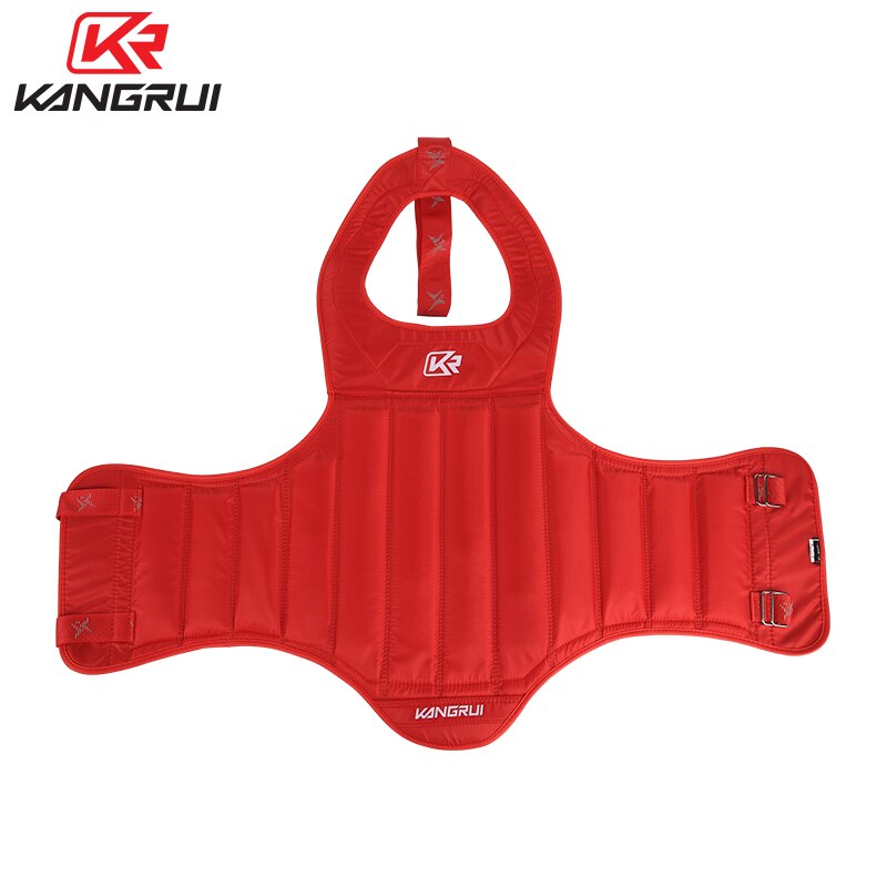 GINGPAI Waist Guards Karate Sanda Boxing Vest Gear Training Sport Pad Taekwondo GYM Taekwondo Adults Chest Protector Breast Pad