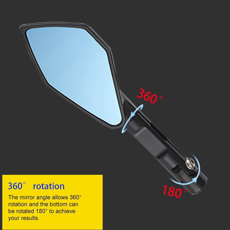 Motorcycle 10mm Mirror PCX160 PCX125 PCX150 CNC Rearview Side Mirrors Universal For HONDA PCX 160 125 150