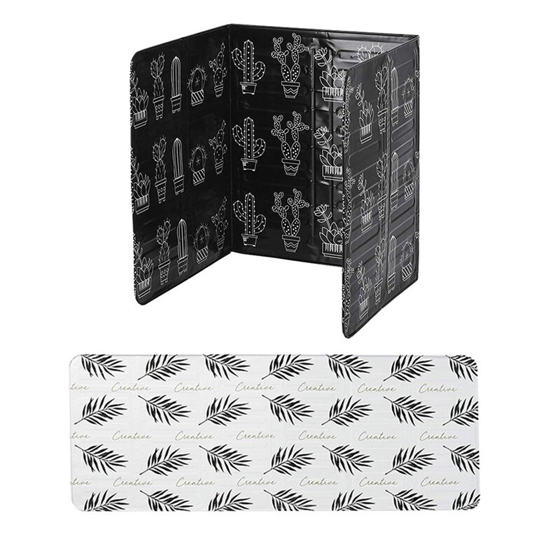 Kitchen Nonstick Splatter Guard Gas Stove Aluminum Foil Oil Slab Thermal Insulation Board Anti-Splash Splatter Screens