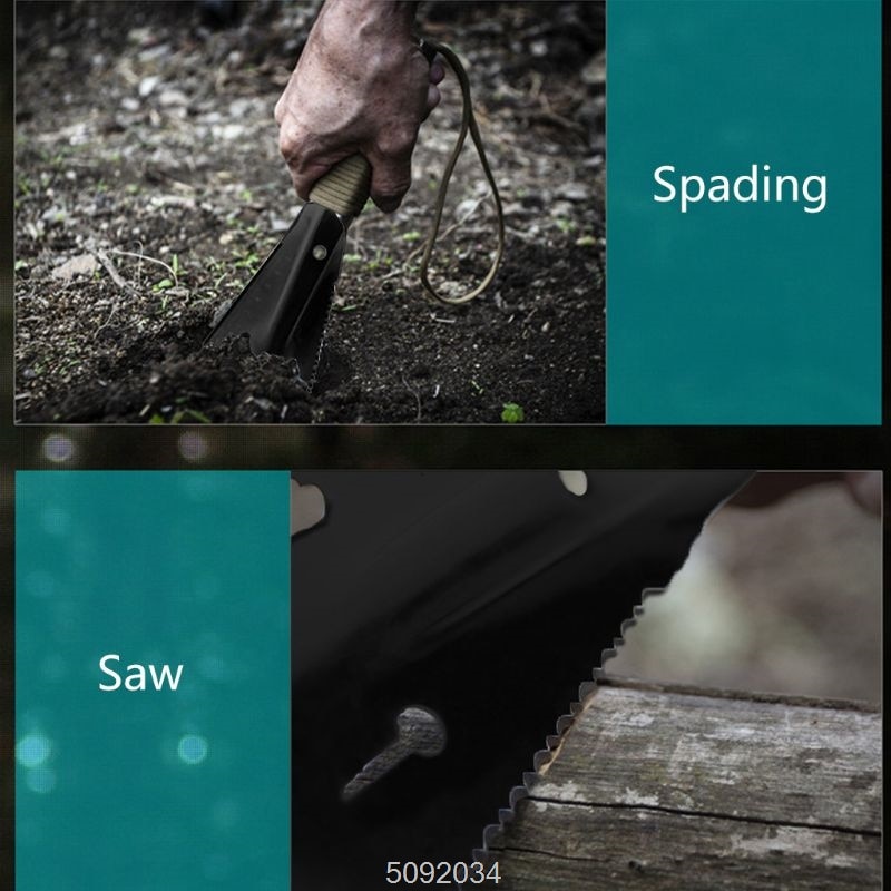 Metal Detector Garden Serrated Edge Digging Digger Shovel Sheath Stainless Steel