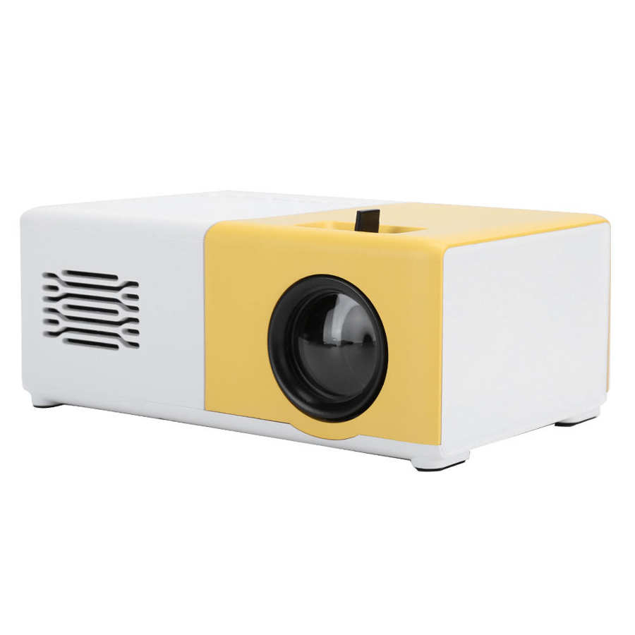 Led-videoprojektori kannettava mini 1080p hdmi usb av kaukosäädin kotilapsille  (100-240v)