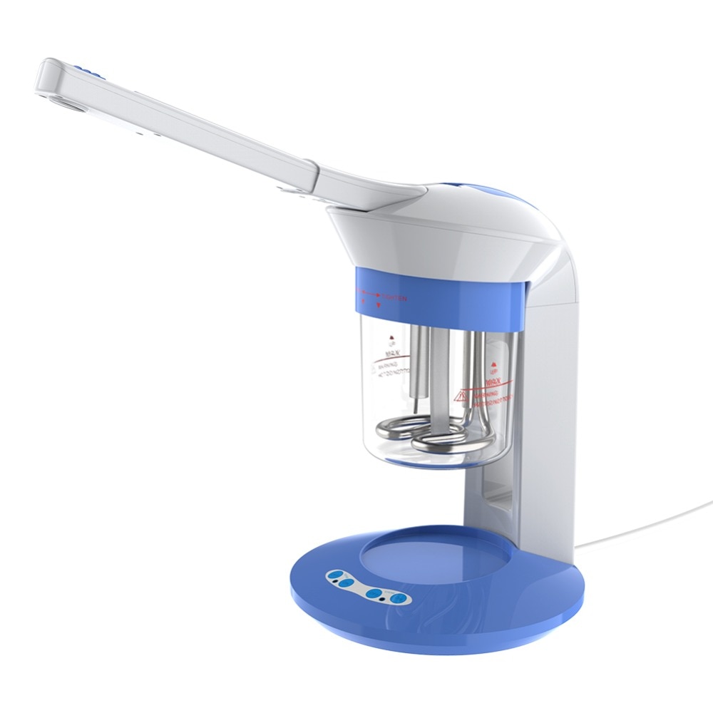 Oversea Facial Steamer Ion Vapour Salon Herbal Vaporizer Aroma Ozone Facial Steamer Sauna Spa Home Use Aromatherapy Humidifier v