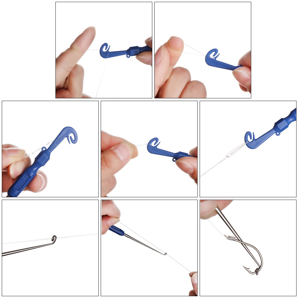 1PC Fly Fishing Universal Nail Knot Tying Tools Quick Knot Tool Loop Tyer Pen Shape Hook Remover Multi Fishing Tackle Accessory