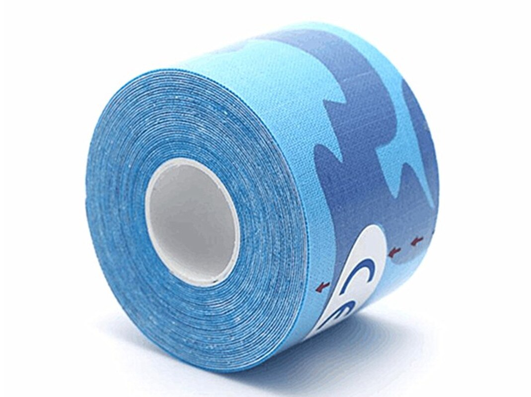 Cotton Elastic Kinesiology Therapeutic Bandage Tape Camouflage Sports Muscle Tapes Elastoplast for Athletes