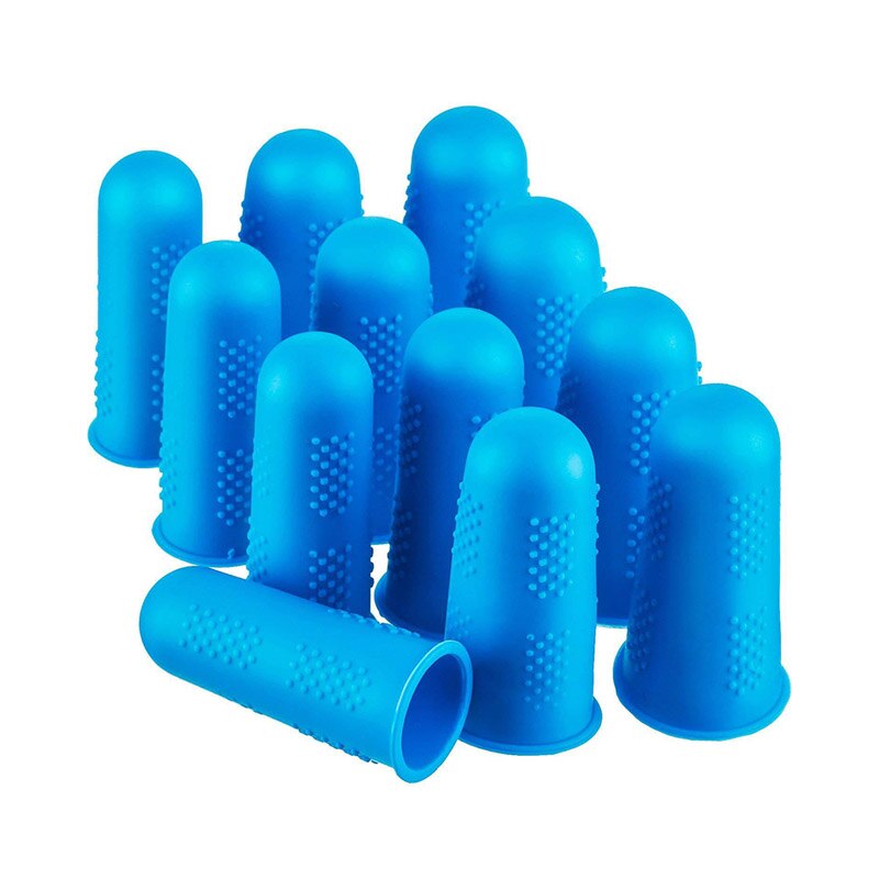 3/5Pcs Silicone Fingers Cover Cap Fingertip Protector Finger Guard Anti-skid Set Finger Protect Barbecue Kitchen Gadget