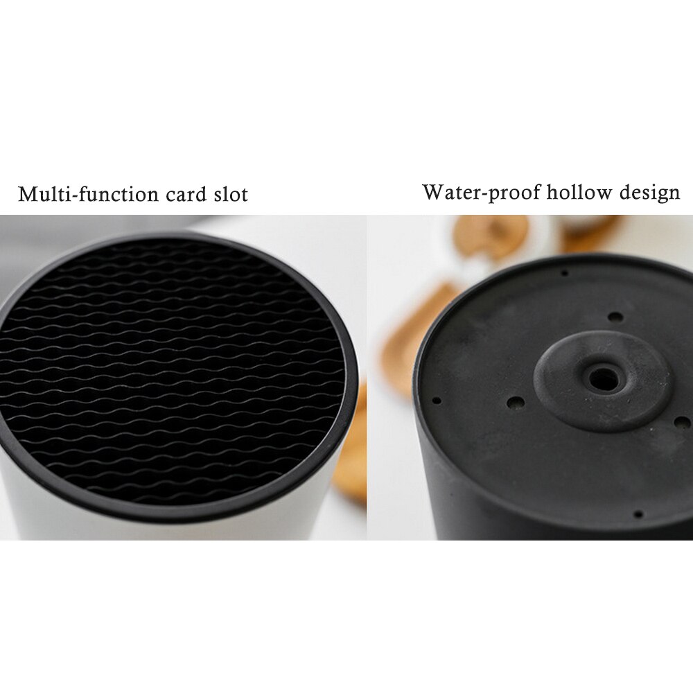 Knife Holder Stand Multil Holder Knife Organizer Inserted Storage Holder Wave-shaped Knife Spacer Knife Block Kitchenware Tools