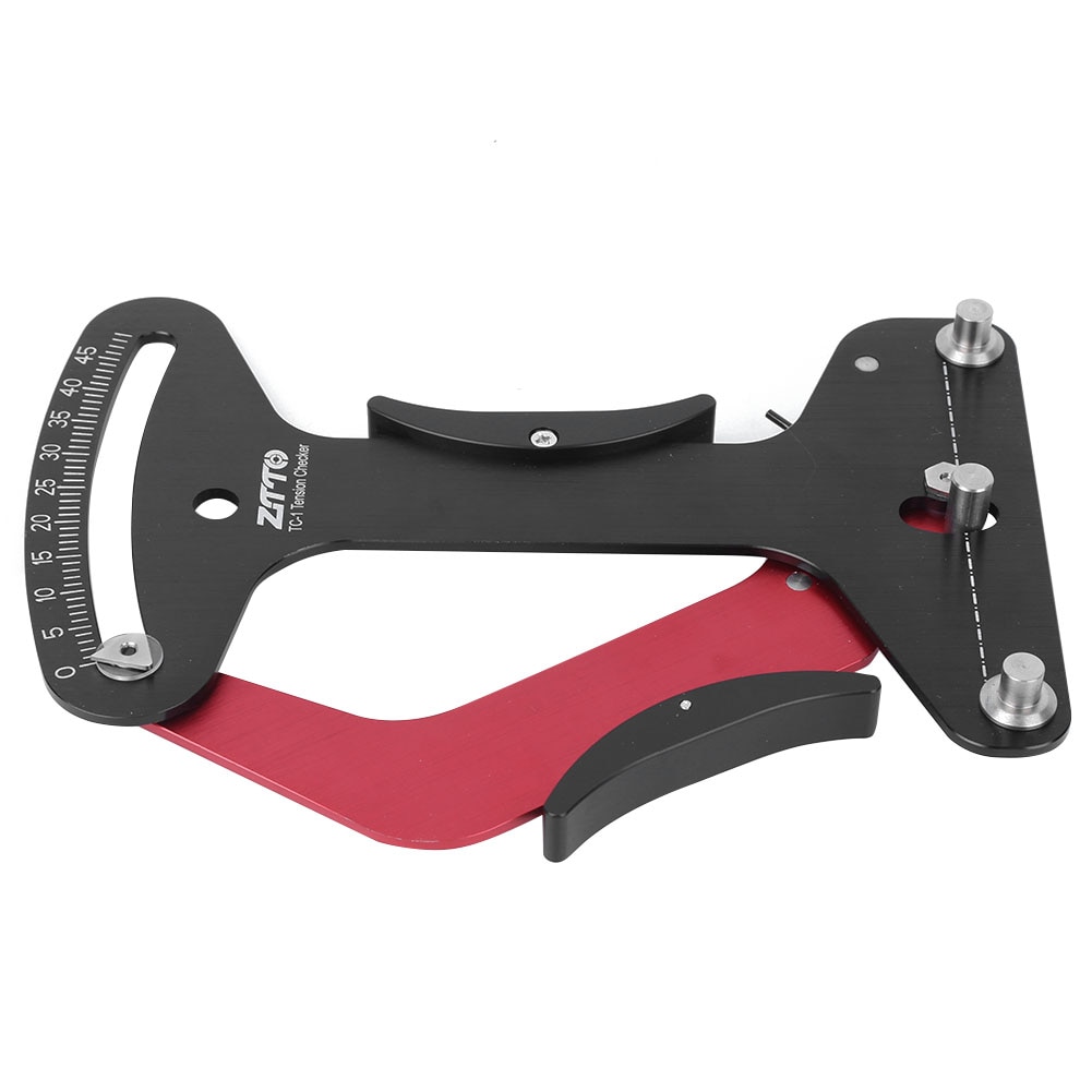 ZTTO Aluminum Alloy Bicycle Spoke Tension Meter Calibration Tool Mountain Bike Wheel Spoke Tensiometer Gauge Bicycle Repair Tool