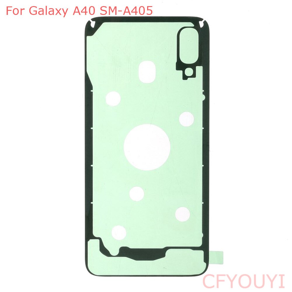 For Samsung Galaxy A40 A405 A405F Battery Door Back Cover Housing Adhesive Sticker Replacement Part