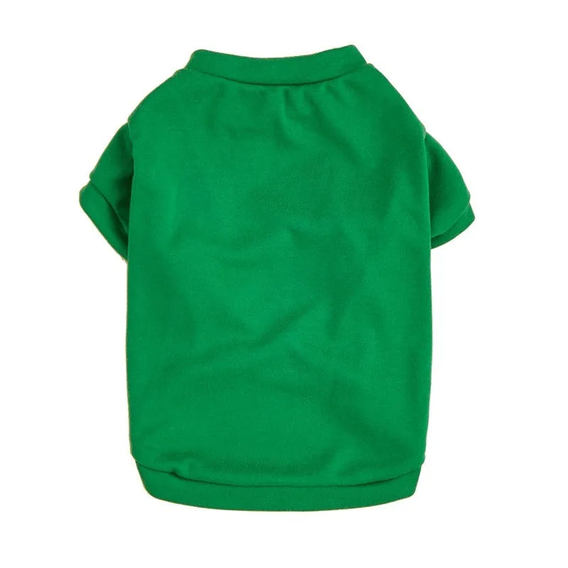 Breathable Dog T-shirt Solid Comfortable Thin Vest for Yorkshire Terrier Cute Summer Pet Clothes Dog Vest Pet Supplies: L / green