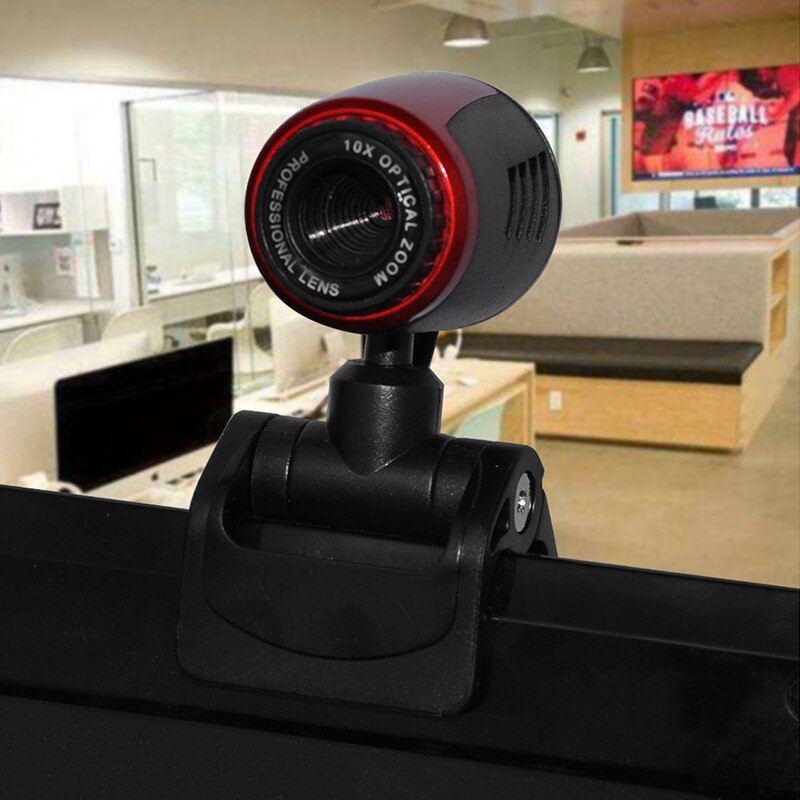 Webcam USB High Definition Camera Web Cam 360 Degree MIC Clip-on For Skype Computer Desktop In stock