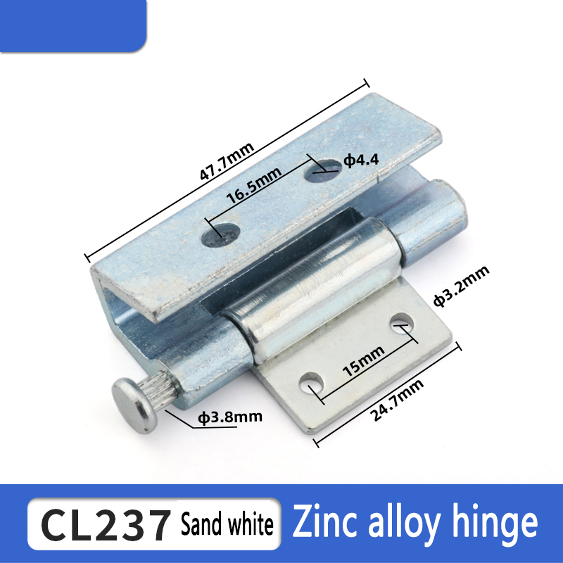 Cabinet hinge, hinge for electrical distribution cabinet, concealed hinge,  cl237-2 iron switch cabinets, welded stainless steel doors ,  cl237: Gold