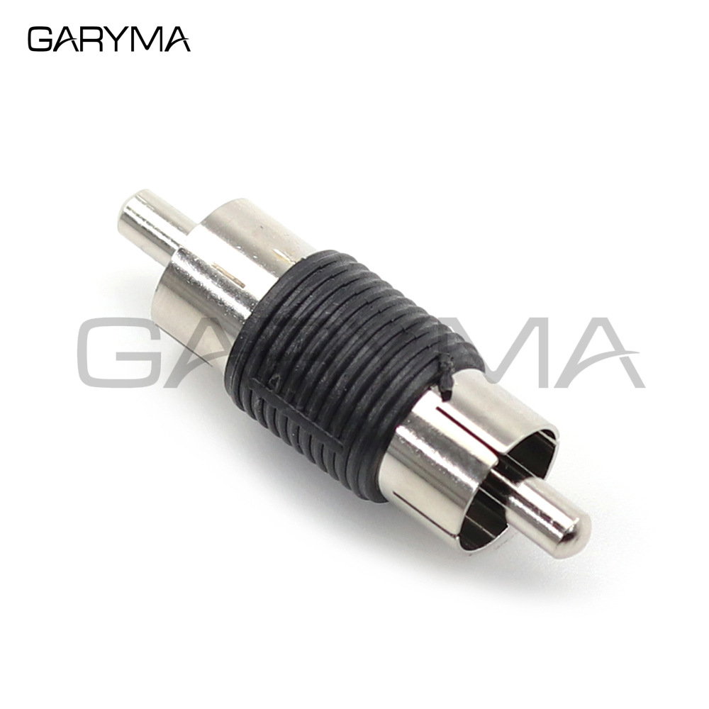 1/10Stck Dual/drei rca Stecker zu Stecker Buchse zu Buchse Stecker Video Audio- CCTV Verlängerung Adapter: Armee Grün / 5-9 Stücke