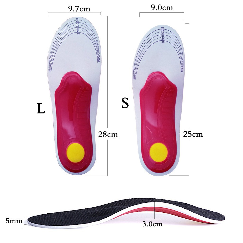 1 par ortopédico sapatos palmilhas arco apoio flatfoot palmilhas ortopédicas para pés aliviar a pressão do movimento do ar amortecimento almofada