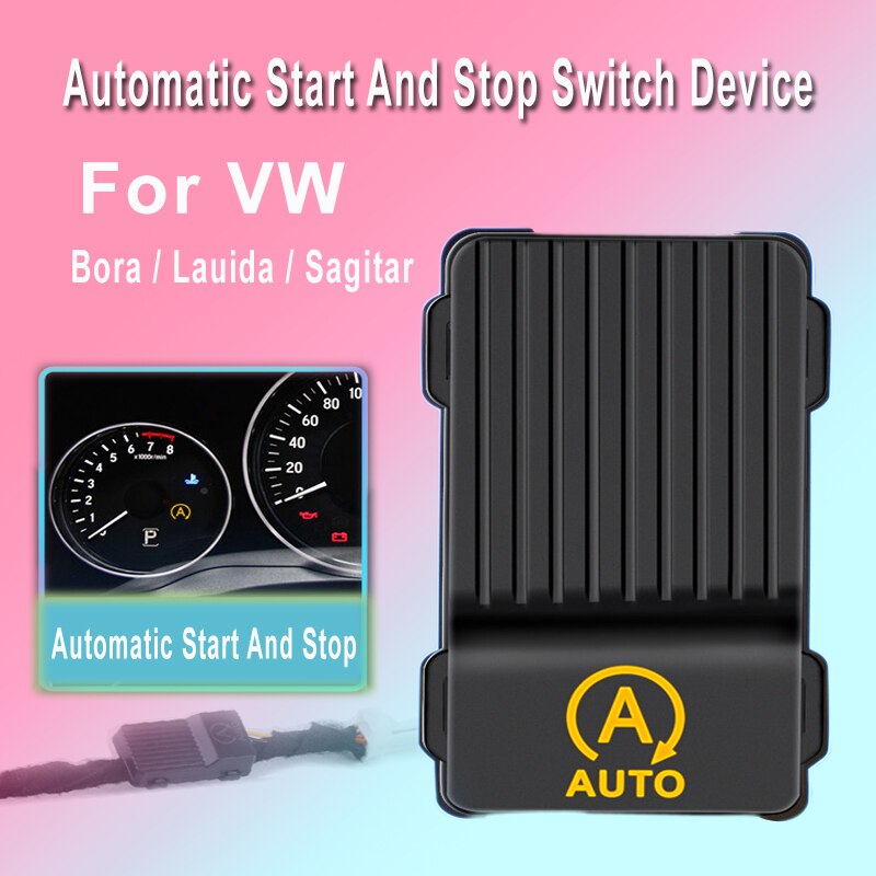 Sistema de arranque automático para coche, dispositivo de parada inteligente con Control de enchufe del Sensor, para VW, Volkswagen, Bora, Lauida, Sagitar