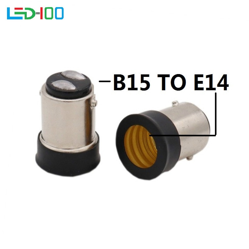 B15D Om E14 B15D Conversie Lamphouder BA15D Turn E14 Lamphouder B15 Om E14 Lampvoet Inverter