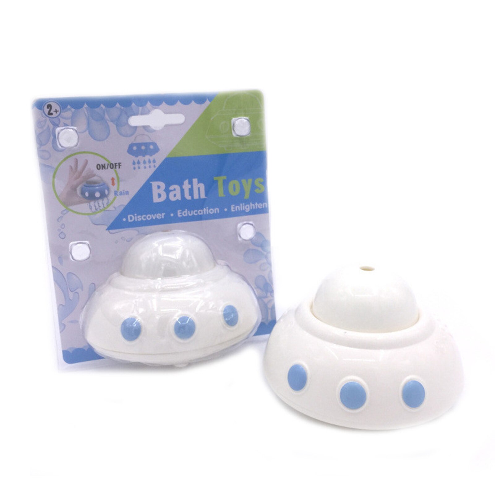 Kids Bath & Water Toy Cute Funny Flying Saucer Sprinkler Safe Durable Baby Bathroom Bathtub Toys Good For Children