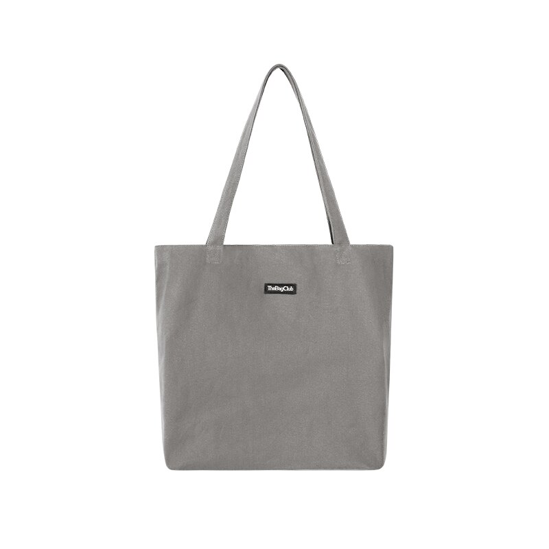 INFLAZIONE Unisex Borsa di 2020 di Estate Eco-Friendly Shopping Bag Semplice Tote Bag Donna di Alta Capacità Sacchetto di Tote di Viaggi Uomini 361AI2020: Light Gray