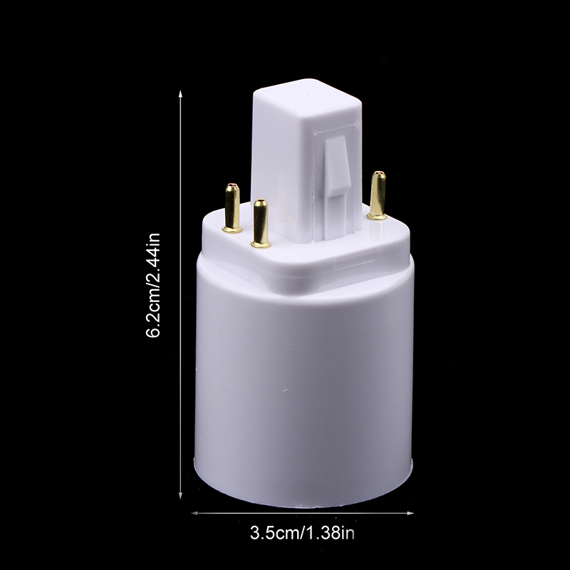 3 Stuks 4 Pin Geleidende G24 Naar E26/E27 Socket Adapter G24Q Lampvoet Adapter G24Q Naar Medium licht Socket Converter