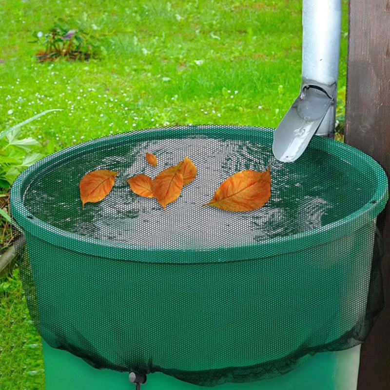 60-100Cm Gaas Voor Regenton Wateropvangbak Regendruppel Anti-Val Bladeren Filter Net Waterbeschermingsgereedschap