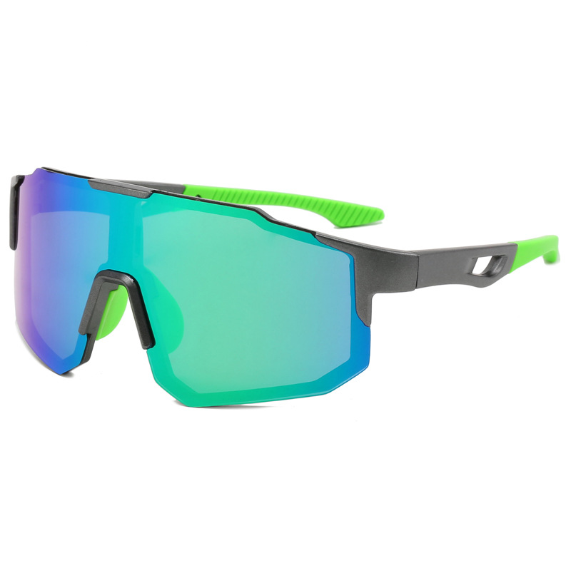 Många typer av cykelsolglasögon polariserade utomhussporter vindtäta dammtäta skyddsglasögon campingklättring fiskeglasögon cykelglasögon: Djupblå