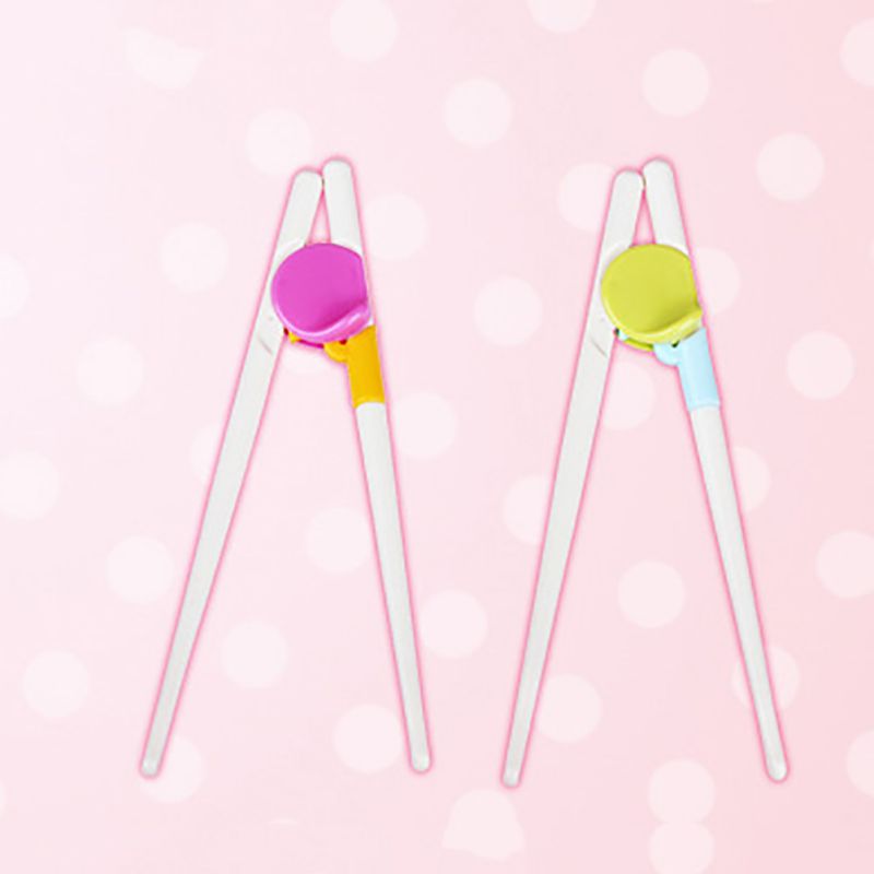 1 Pair Multi Color Cute Learning Training Chopsticks For Kids Children Chinese Chopstick Learner