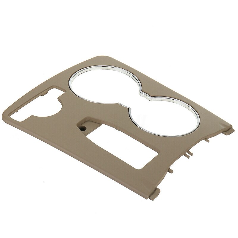 ABS Beige Color Console Cup Holder Trim Cover for Mercedes C-Class W204 C300 2046800307