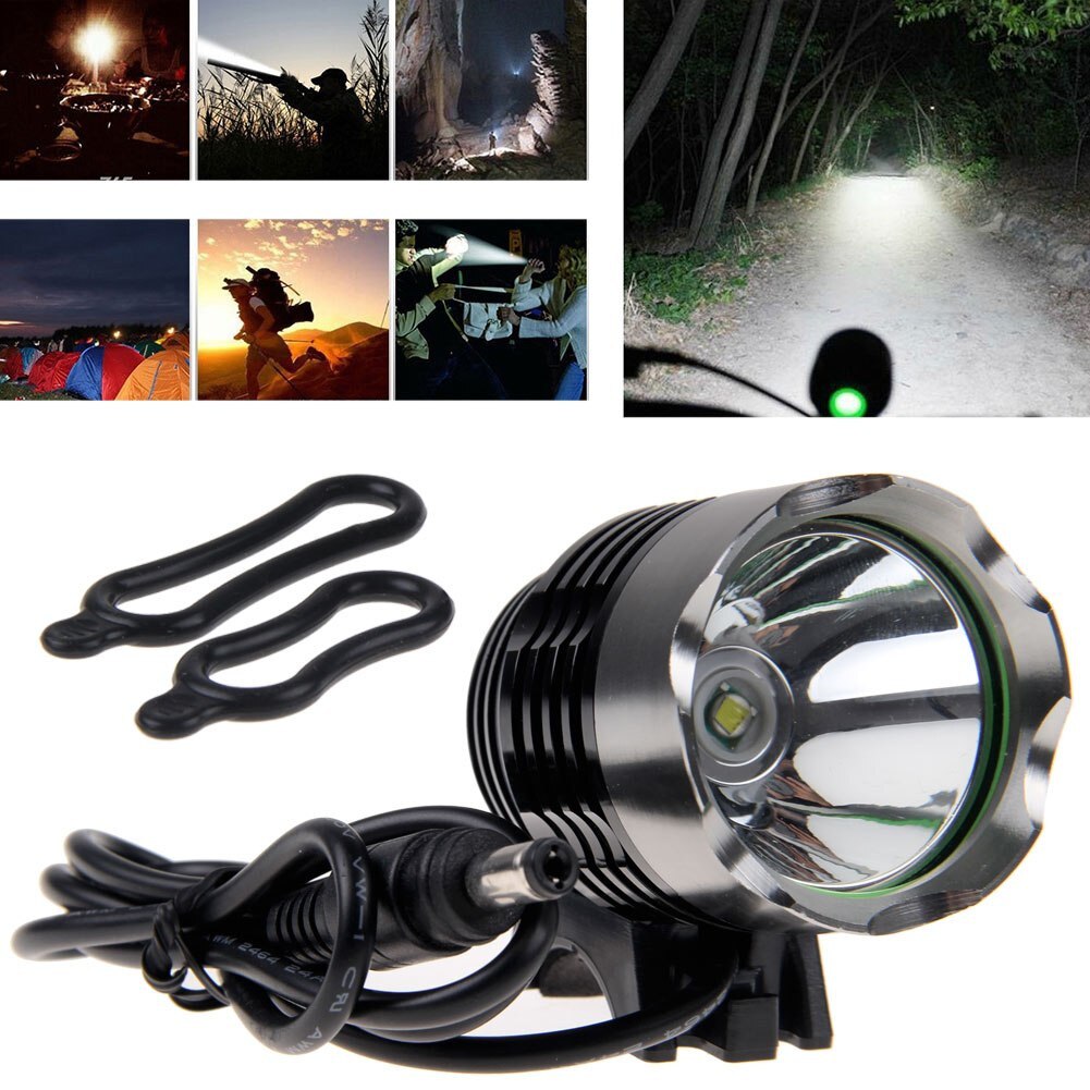 1Pc 3 Modes Bike Fiets Voor Head Light 3000 Lumen Xm-L T6 Fiets Licht Fietsen Led Lamp Torch Koplamp zaklamp