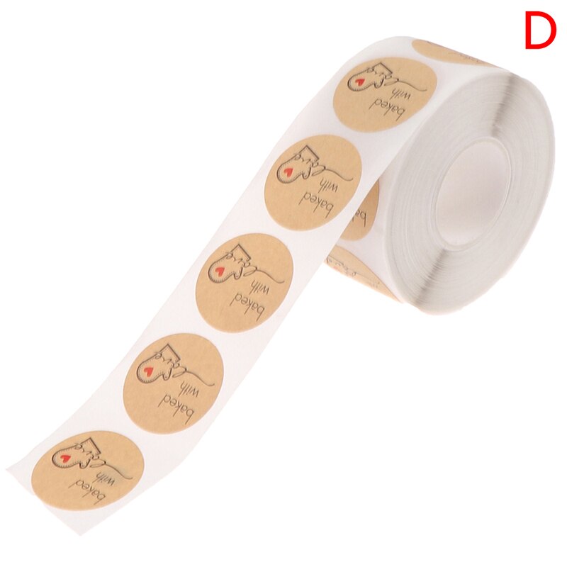 500Pcs/roll Thank You Sticker for seal label scrapbooking sticke decoration X: D