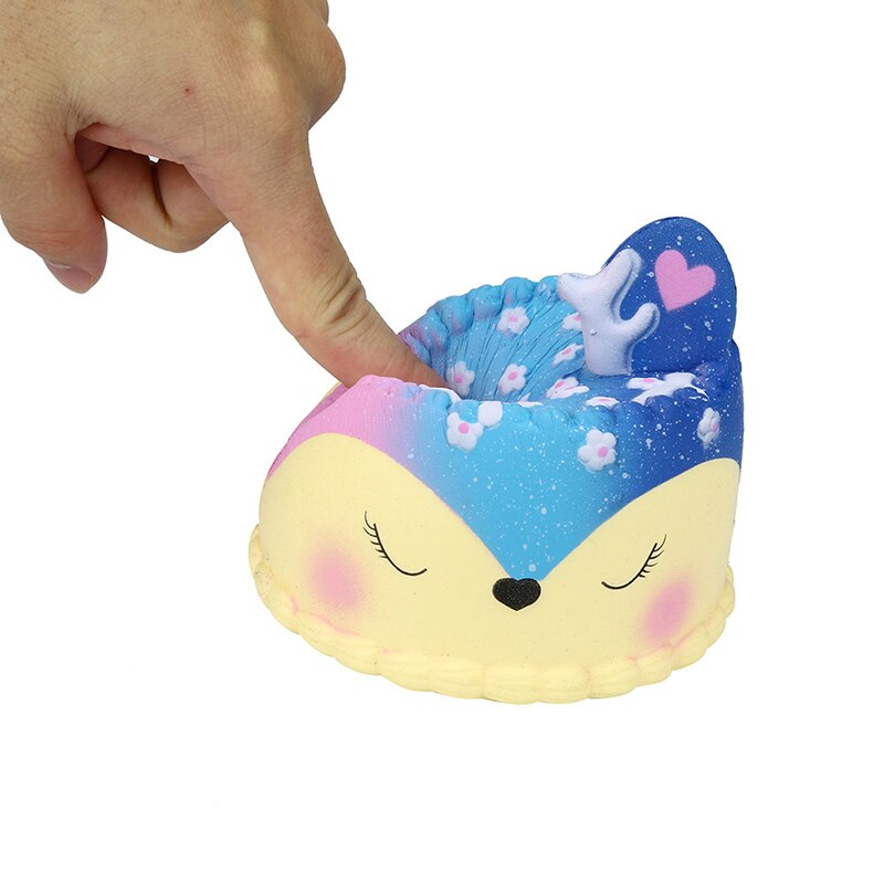 jumbo kawaii squishy galakse hjort kake brød squishies klem squishi squish leketøy sakte stigende til lindrer understreke leker til låve