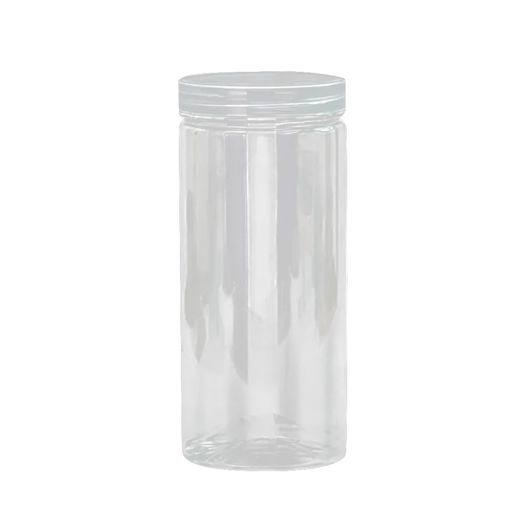 Kitchen Storage Tank Grains Coffee Beans Spice Container Transparent Food Sealed Tank Food-Grade Plastic Keep Fresh Kitchen Tool: green