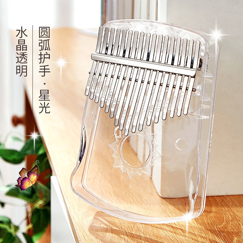 Kalimba 17 keys exclusive crystal kalimba thumb pi... – Vicedeal