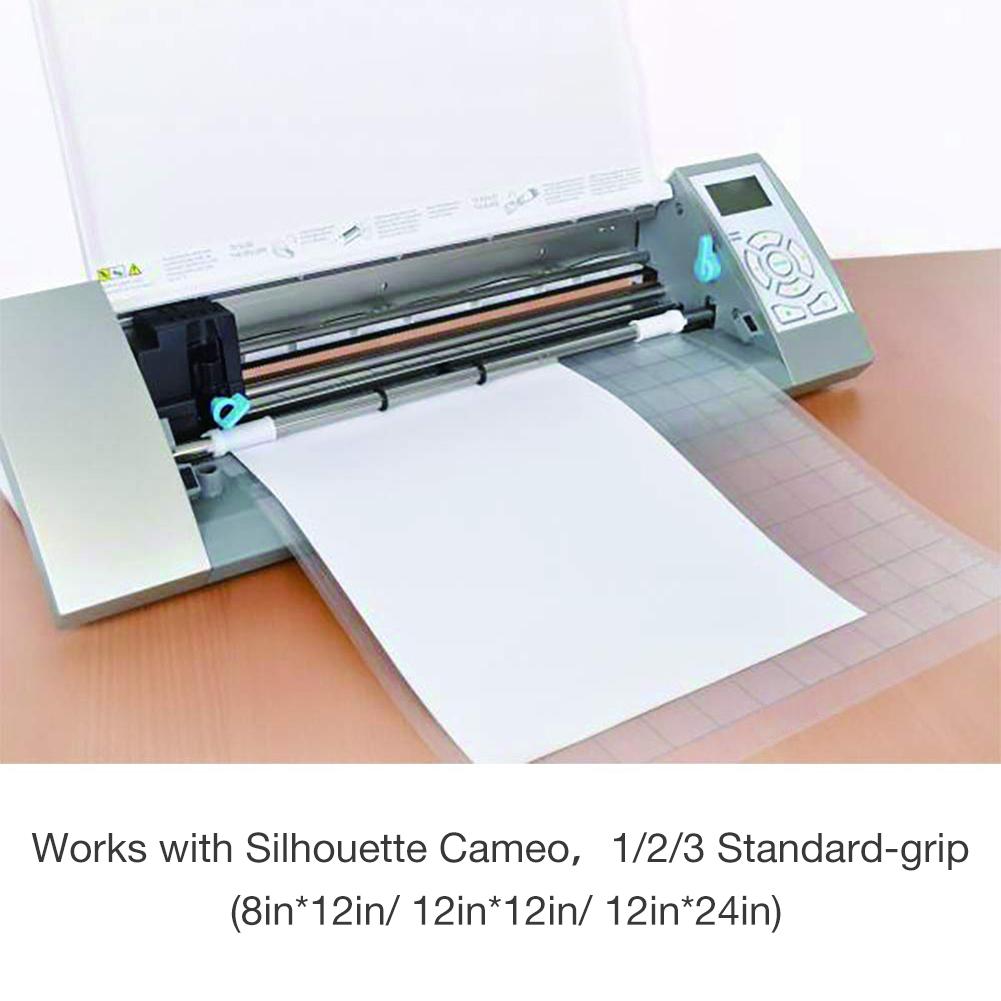 3pcs 8in*12in/12in*12in/12in*24in Replacement Cutting Mat Movable Transparent Adhesive Pad For Silhouette Cameo Plotter Machine