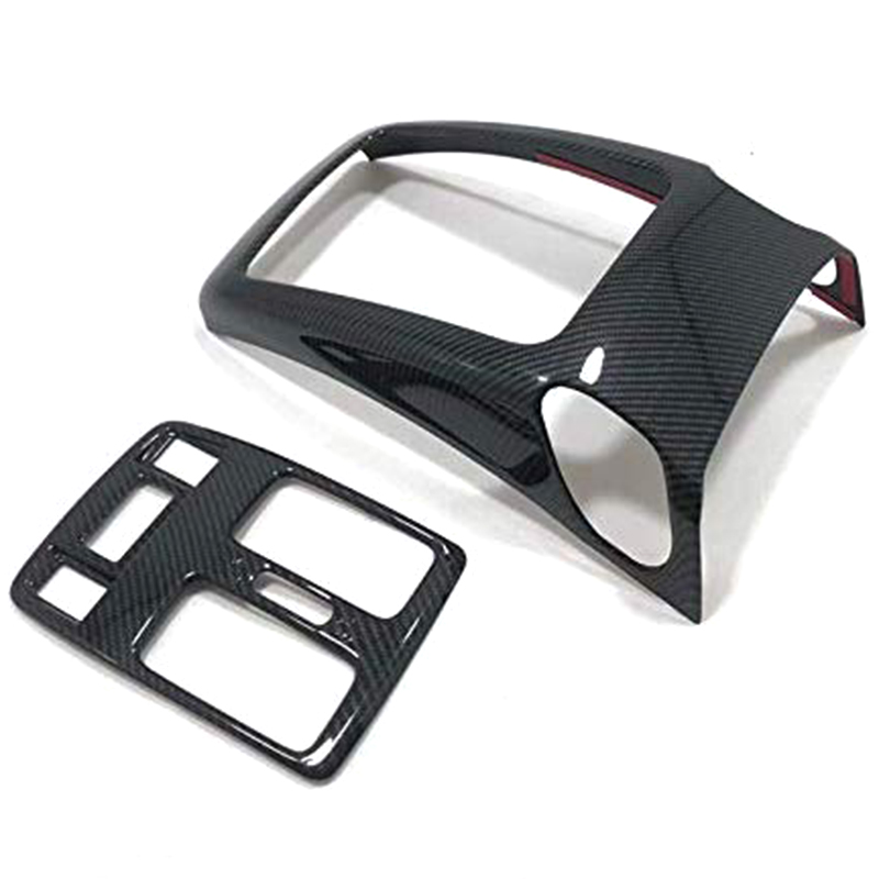 Car Armrest Box Rear Air Conditioning AC Vent Outlet Molding Cover Kit Trim for Jeep Grand Cherokee