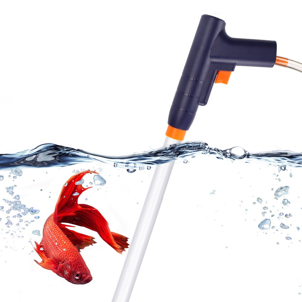 Fish Tank Water Changer Water Change Pipe Pumping Water Washing Sand Suction Toilet Manual Cleaning Tool Water Pump Siphon
