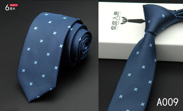 Mens Silk Tie Navy Blue Yellow Striped Slim Necktie 6cm Business Wedding Gravatas Luxury Handmade Gold Tie: 17