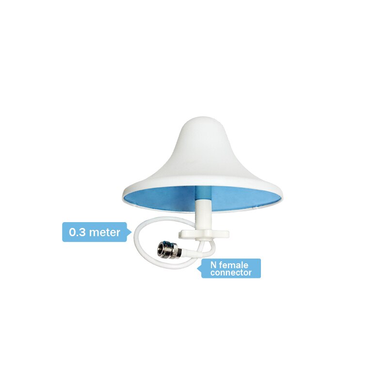 Lintratek antenna a soffitto interna 3dBi a banda larga antenna interna N connettore femmina 0.3 metri per ripetitore di segnale 2g 3g 4g #6.7