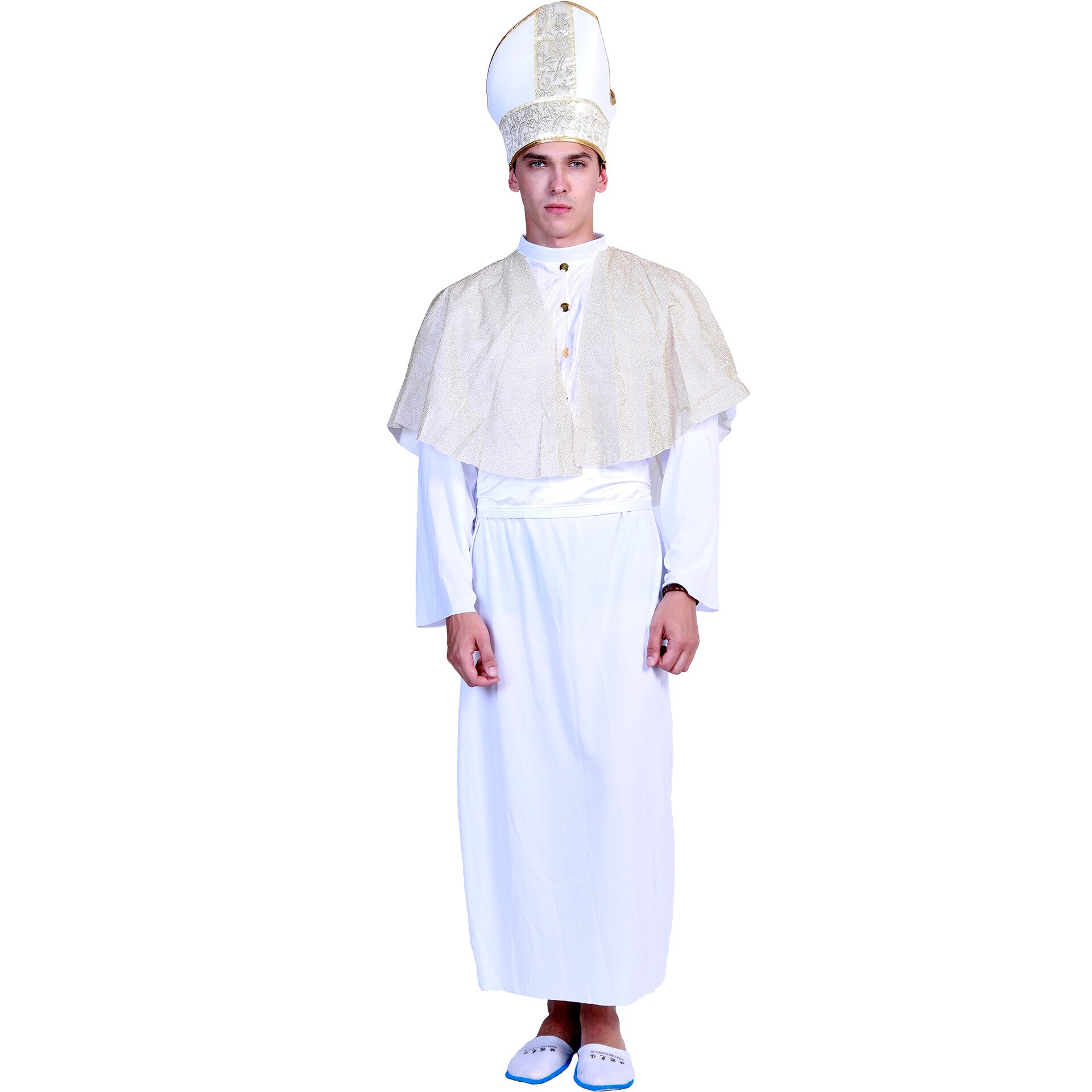 Halloween The papal costume Palace waiter chef Arab Noble Prince Turkish barbecue ice cream style For men: Default Title