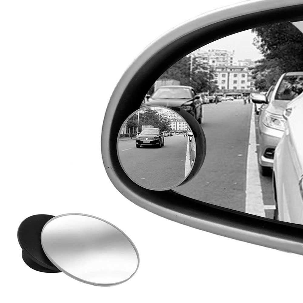 Ociodual 2x Achteruitkijkspiegels Auto Hoek Dode Rear View Blind Spot Veiligheid Achteruitkijkspiegel 2Xround Spiegel