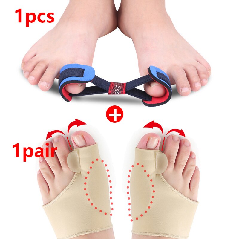 Hallux Valgus Corrector Orthopedic Big Toe Bone Thumb Bunion Corrector Silicone Socks for Legs Foot Care Pedicure Tools: style D