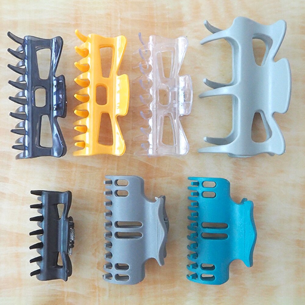 20pcs High Temperature Resistant Perm Clip Salon Rollers Flexi Rods Fluffy Clamp Hair Claws ABS Plastic Crab