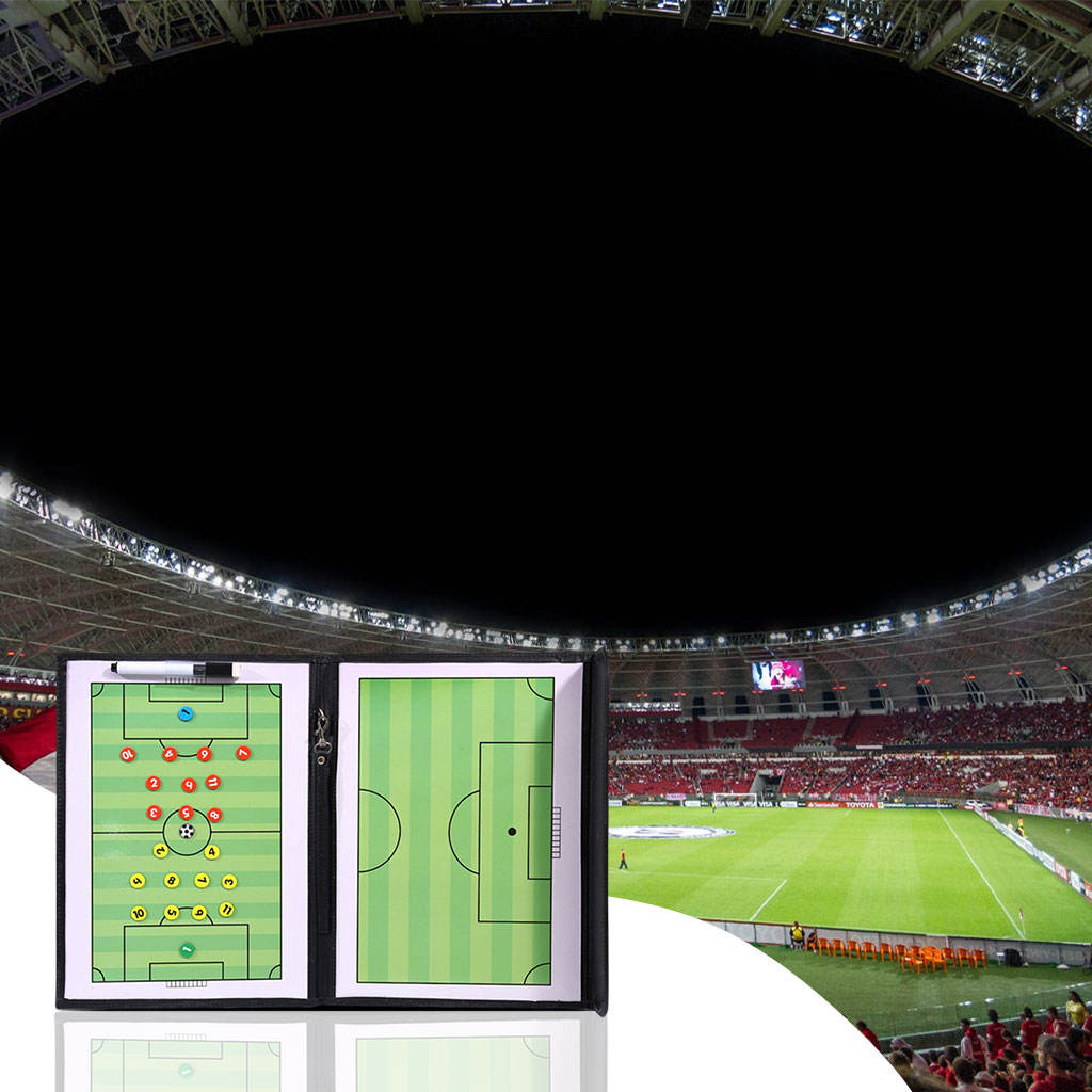 Baketball/Football Coaching Whiteboard Coaching Board Manager Coaches Strategy Board Training Assistant Equipment