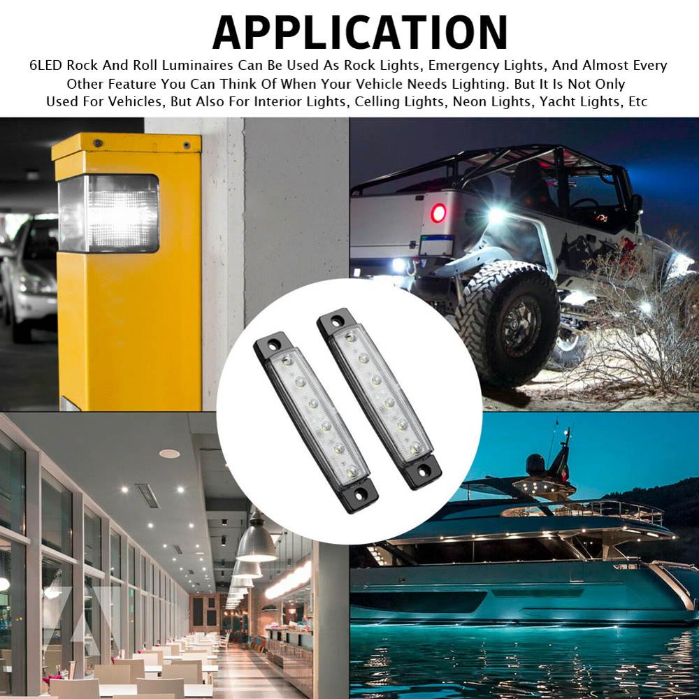 POFET 2 stuks bootnavigatieverlichting, opvouwbare marine-bootankerlampen, waterdicht signaallicht, rond 360 graden, rood/groen, navigatie, waarschuwing navigatielichten