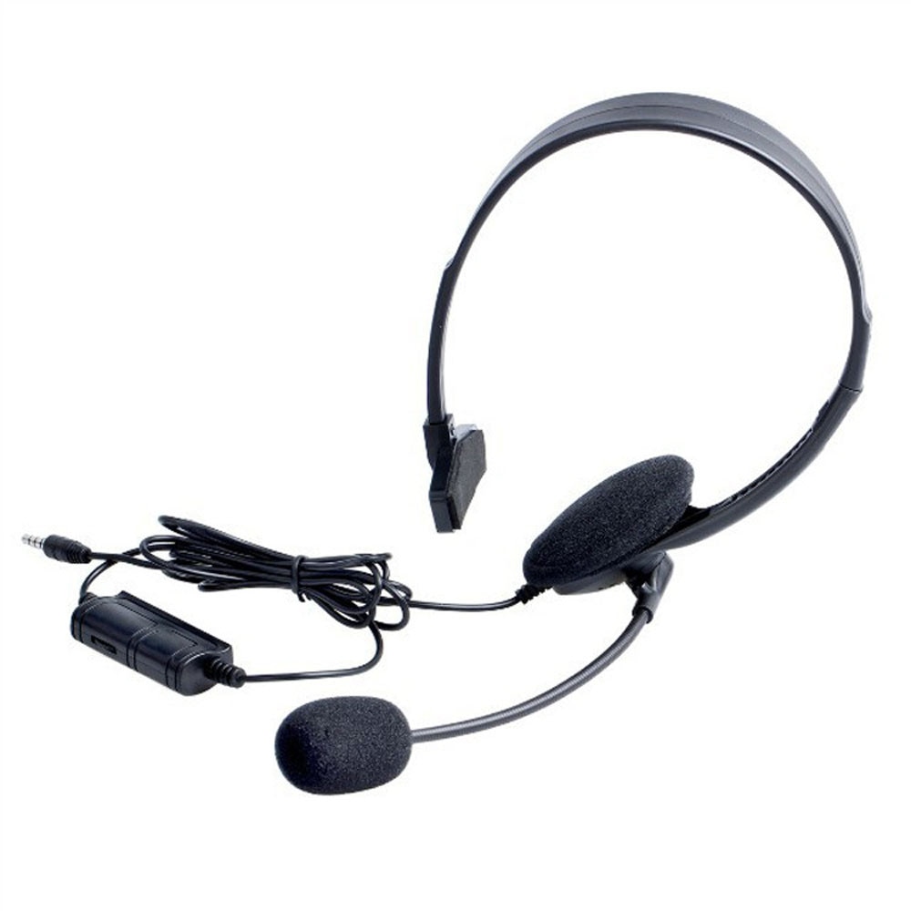 Hoofdtelefoon Zwart Wired Headset Hoofdtelefoon Oortelefoon Microfoon Voor Sony Playstation 4 PS4 Game Hoofdtelefoon # T2