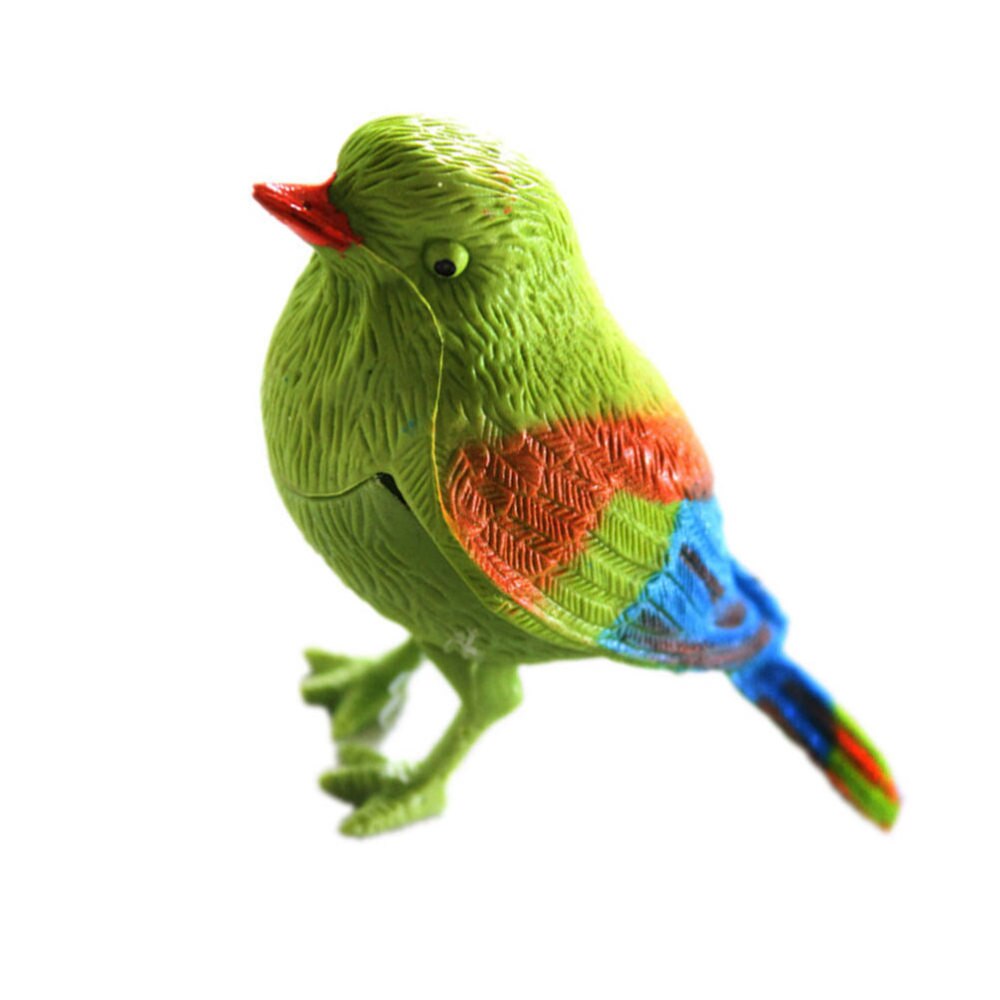 7Pcs Simulation Singing Bird Toys Voice Control Animals Toys Funny Toys