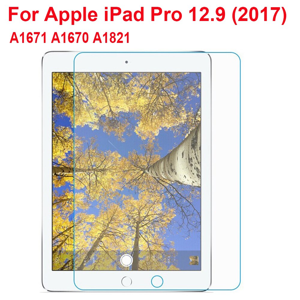 Protector de pantalla de vidrio templado 9H HD para iPad Pro 12,9, cristal para iPad Pro 12,9, , , , , A1670, A1671, 2 uds.: Pro 12.9 2017 2PCS