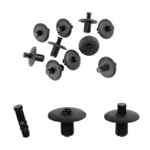 10x Trim &amp; Body Panel Clips For Q3 Q5 Q7 A4 A5 A8 4D0807300 Mixed Auto Fastener Clip Car Body Push Retainer Pin Rivet Bumper