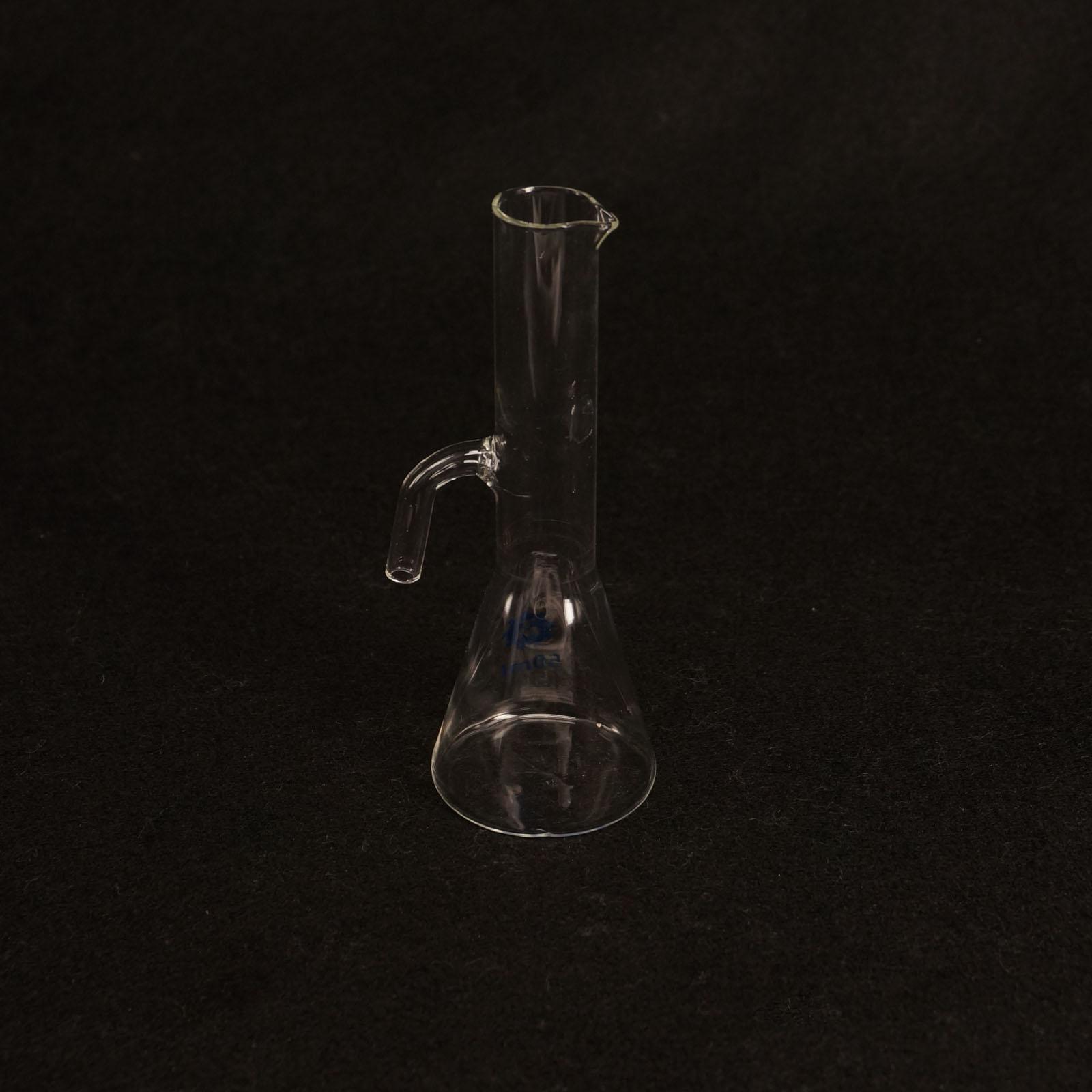 50ml Automatic Filling Conical Flask Liquid Bottle With Spout Lab Glass Ware