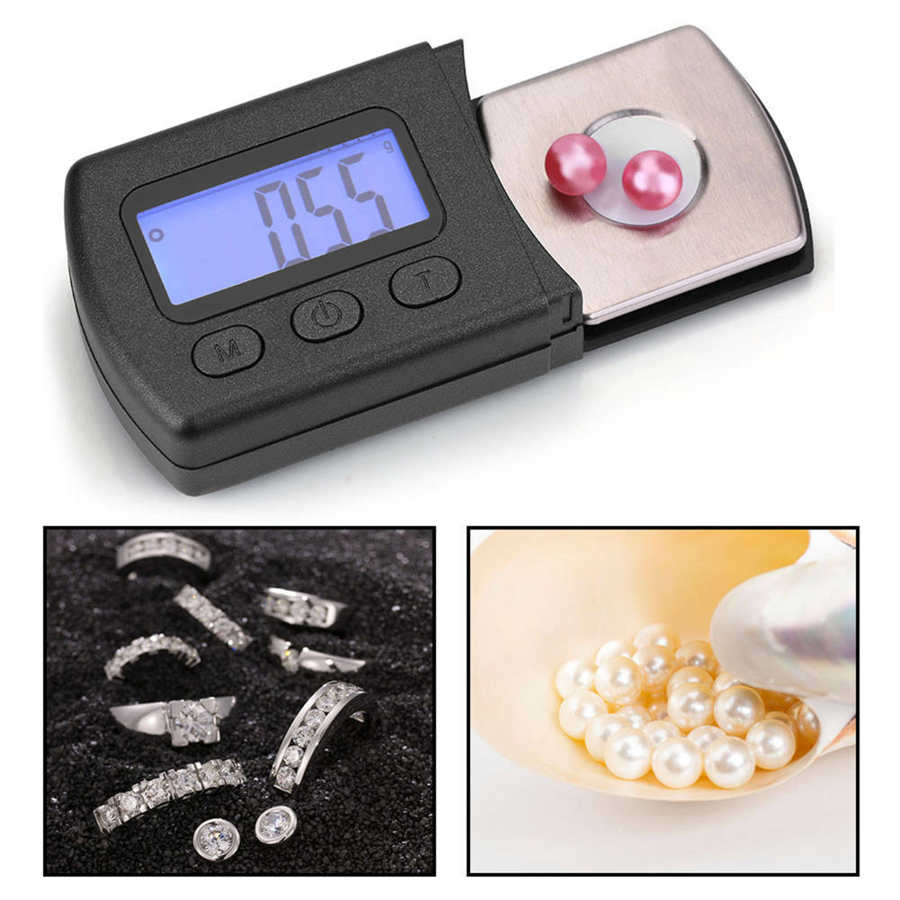 DJ Digital Turntable Stylus Tracking Force Gauge Scale w/ 5g Calibration Weight tornamesa para discos de vinilo stylus force